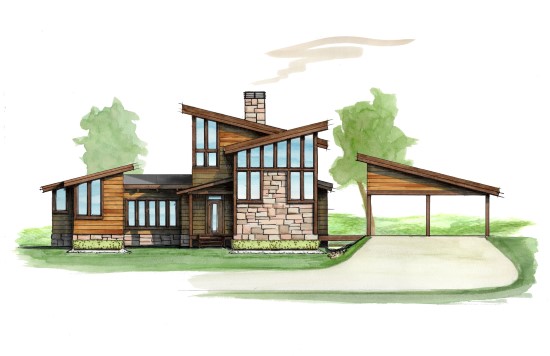 Rocky Top Camp - Natural Element Homes
